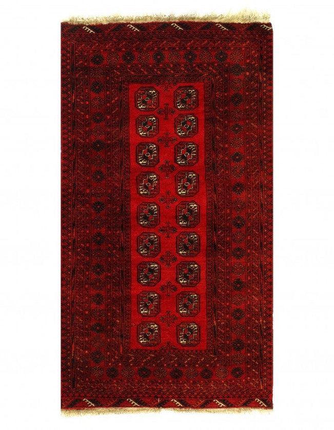 Canvello Fine Hand Knotted Vintage Russian Turkman 3'5'' X 6'5'' - Canvello