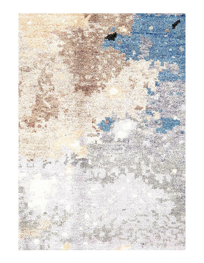 Canvello Fine Hand Knotted V.silk Modern Rug - 7'11'' X 9'9'' - Canvello