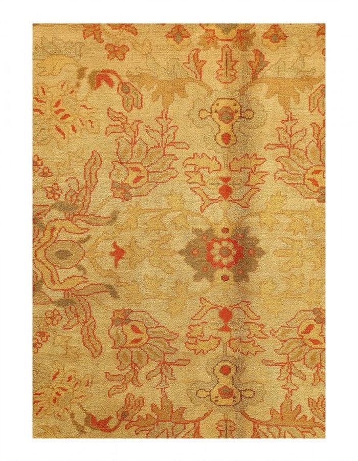 Canvello Fine Hand Knotted ziegler sultanabad design rug 9'4'' X 11'11'' - Canvello