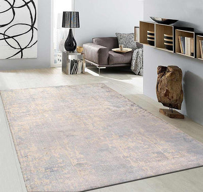 Canvello Fine Hand Loom v.silk Modern Rug - 4' X 6' - Canvello