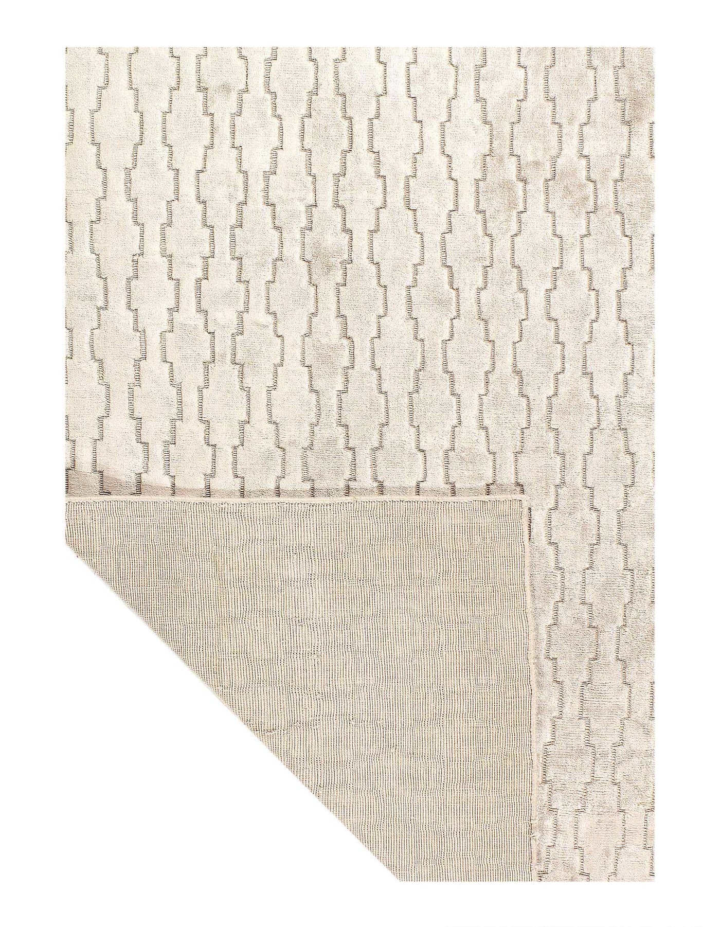 Canvello Fine Hand Loom v.silk Modern Rug - 4'1'' X 6'2'' - Canvello