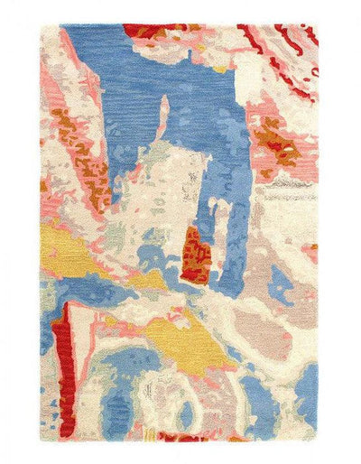 Canvello Fine Hand Tufted Abstract rug - 4' X 6' - Canvello