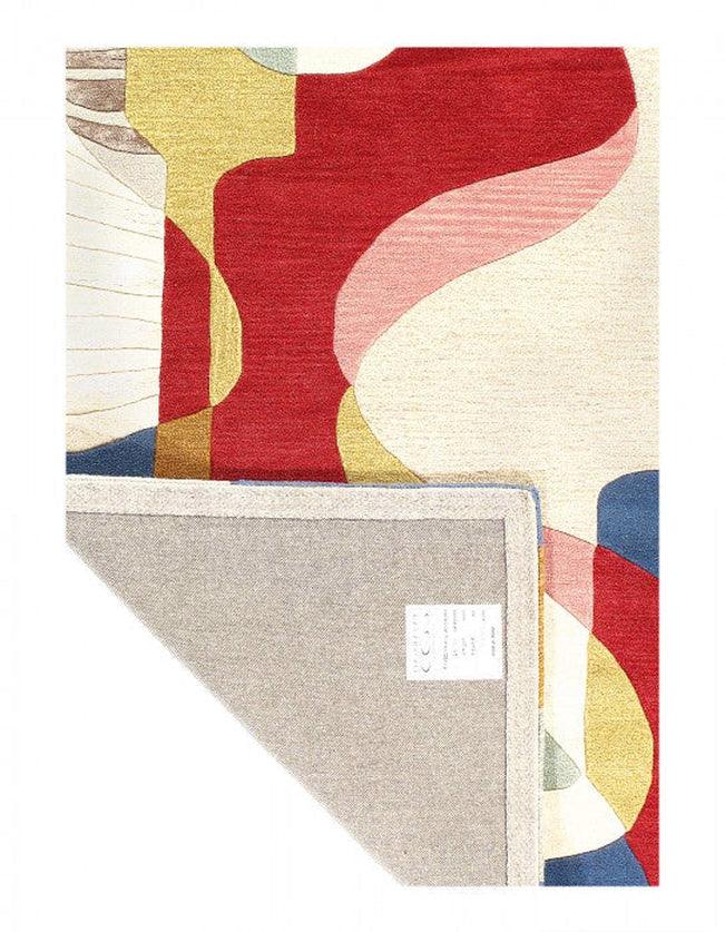 Canvello Fine Hand Tufted Abstract Rug - 4' x 6' - Canvello