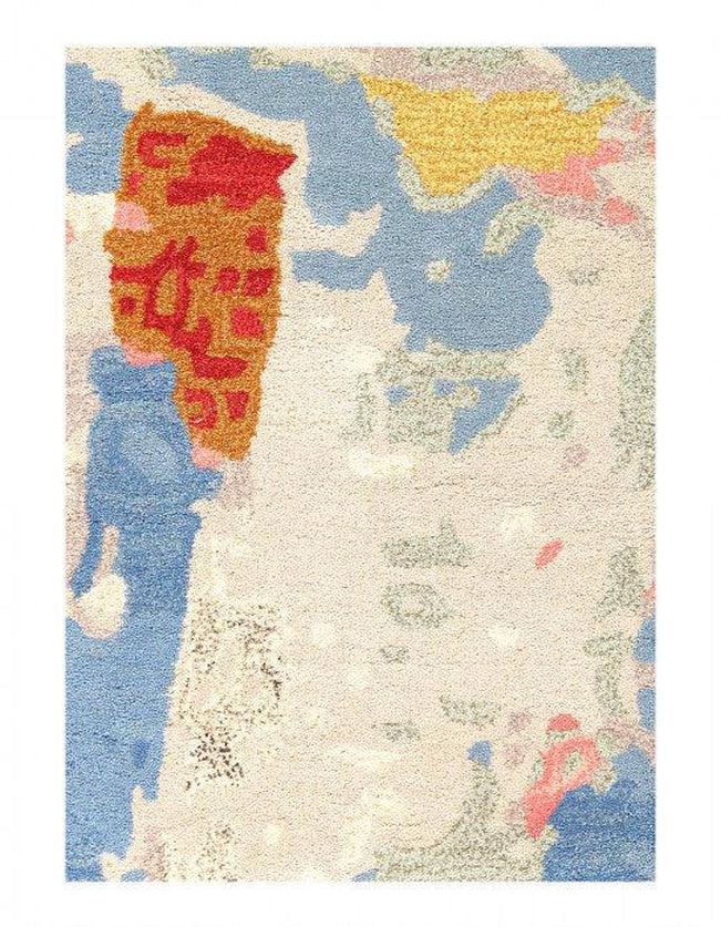 Canvello Fine Hand Tufted Abstract rug - 4' X 6' - Canvello