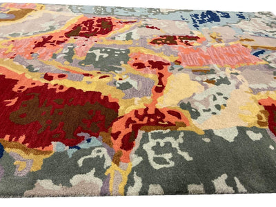 Canvello Fine Hand Tufted Abstract rug - 5' X 8' - Canvello