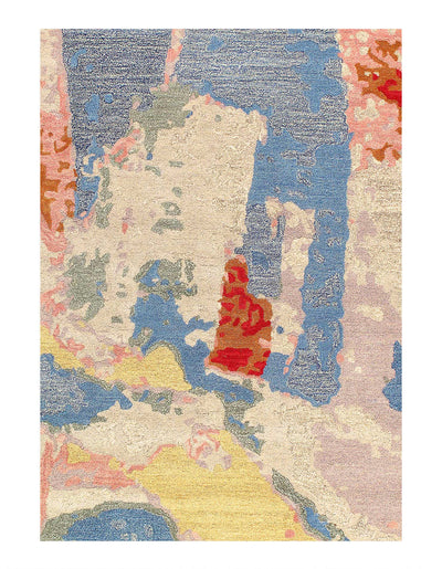 Canvello Fine Hand Tufted Abstract Rug - 5' X 8' - Canvello