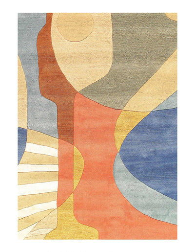 Canvello Fine Hand Tufted Abstract rug - 5' X 8' - Canvello