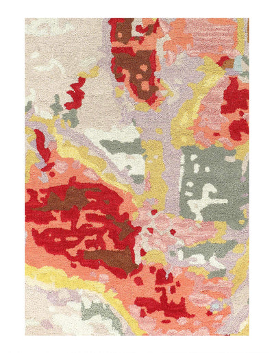 Canvello Fine Hand Tufted Abstract rug - 5' X 8' - Canvello