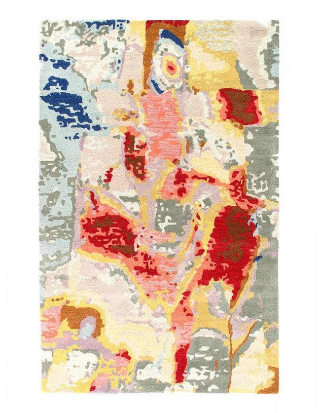 Canvello Fine Hand Tufted Abstract rug - 5' X 8' - Canvello