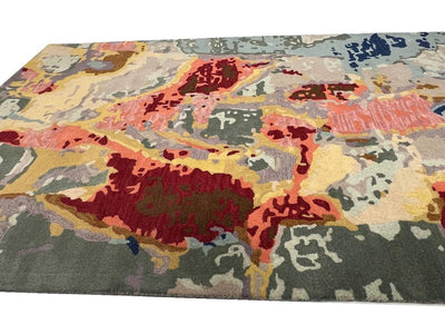 Canvello Fine Hand Tufted Abstract rug - 5' X 8' - Canvello