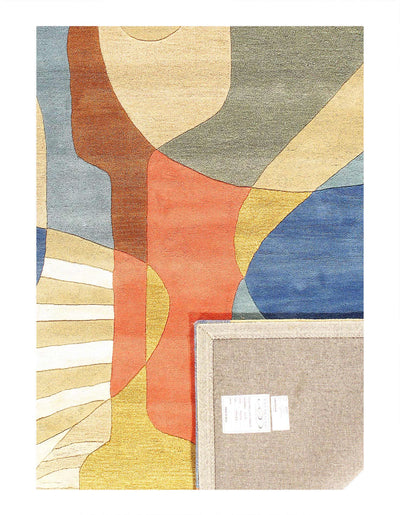 Canvello Fine Hand Tufted Abstract rug - 5' X 8' - Canvello