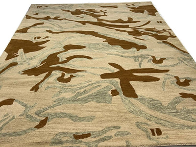 Canvello Fine Hand Tufted Abstract Rug - 5' X 8' - Canvello