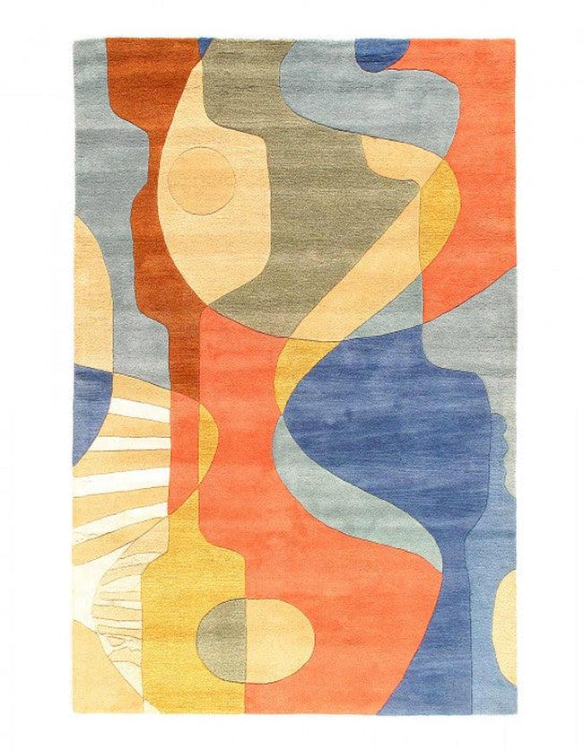 Canvello Fine Hand Tufted Abstract rug - 5' X 8' - Canvello