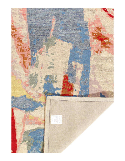 Canvello Fine Hand Tufted Abstract Rug - 5' X 8' - Canvello