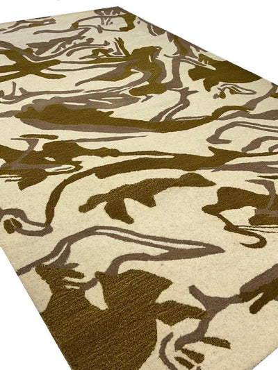 Canvello Fine Hand Tufted Abstract Rug - 5' X 8' - Canvello