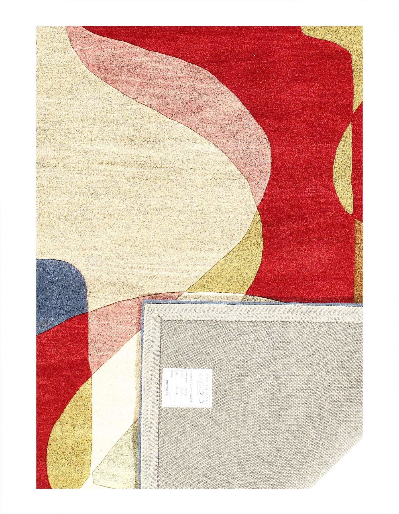 Canvello Fine Hand Tufted Abstract Rug - 5' X 8'