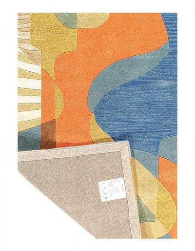 Canvello Fine Hand Tufted Abstract Rug - 6' x 9' - Canvello