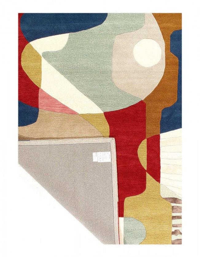 Canvello Fine Hand Tufted Abstract Rug - 7'9"X 9'9" - Canvello