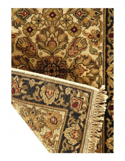 Canvello Fine HandKnotted Indian Agra rug 2' X 3' - Canvello