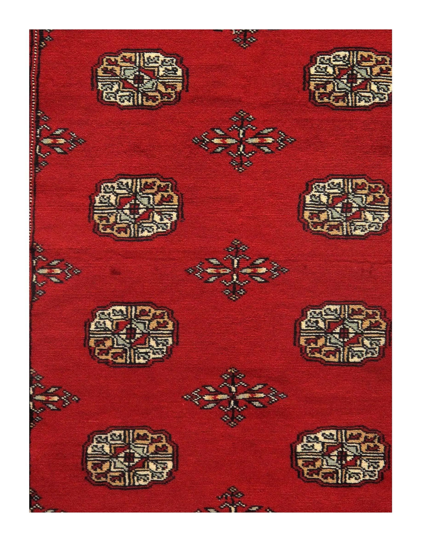 Fine Pak Bokhara Hand-Knotted Rug - 4'7" × 6'7"