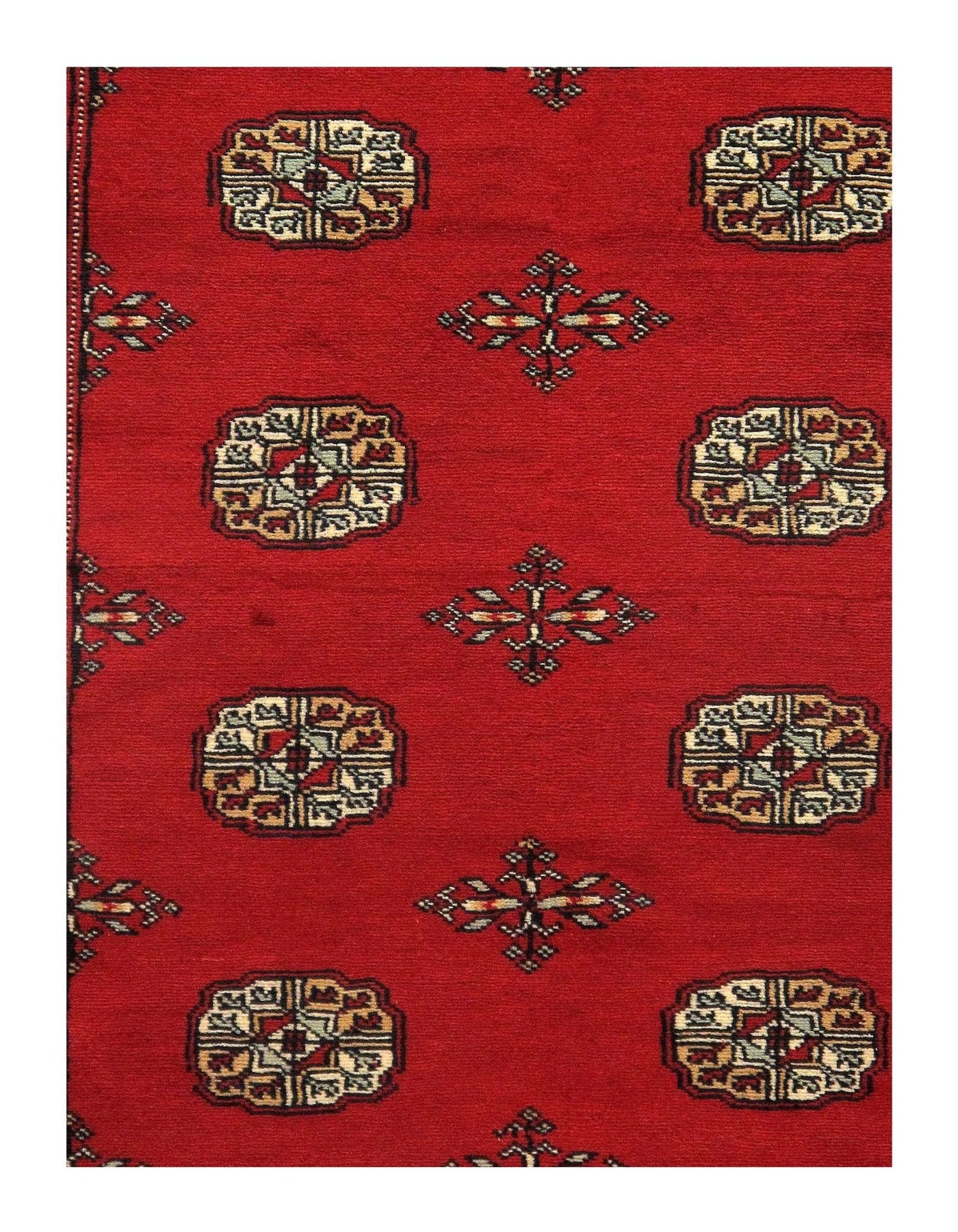 Canvello Fine Pak Bokhara Hand - Knotted Rug - 4'7" × 6'7" - Canvello