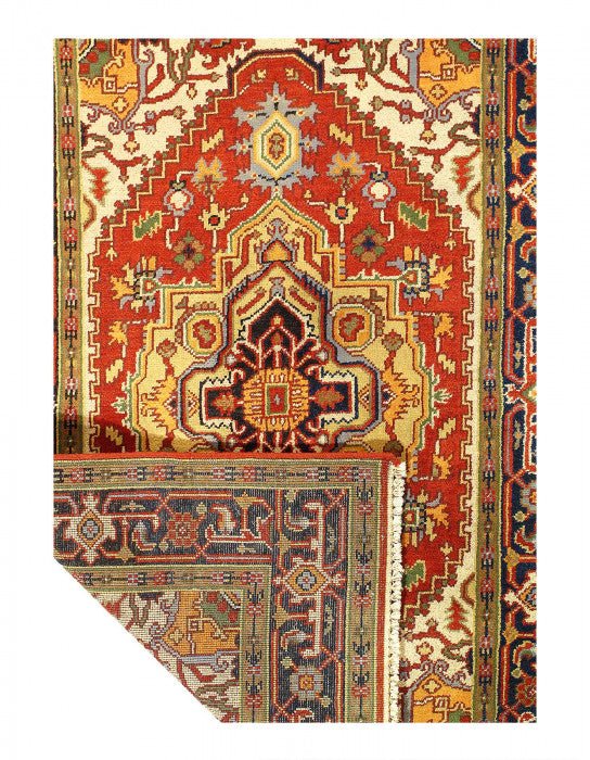 Canvello Fine Serapi Hand - Knotted Rug - 4' X 6'1" - Canvello