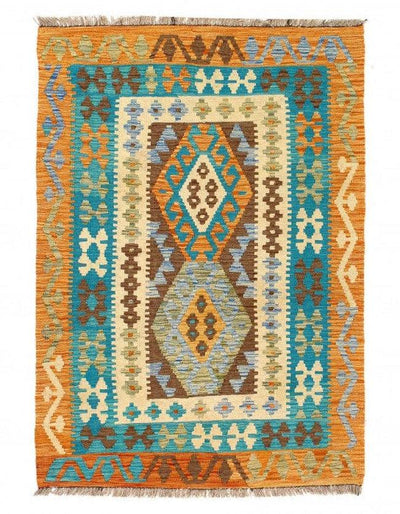 Canvello Flat weave kilim 3'6" X 4'11" - Canvello