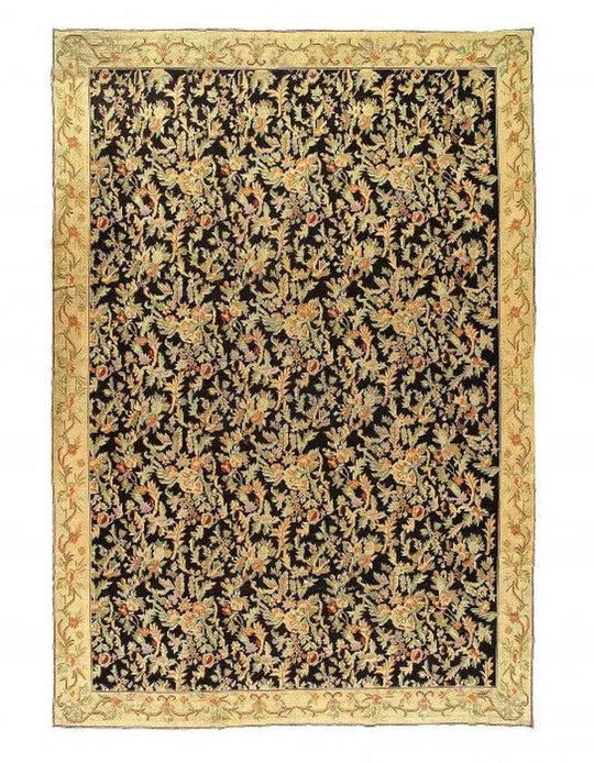 Bordado inglés antiguo floral Canvello 9'11'' X 14'3''
