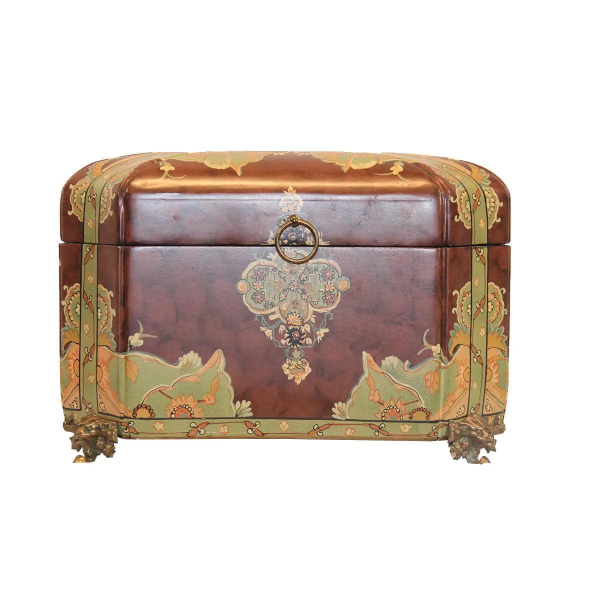 French Box Style Wood with Design - Canvello