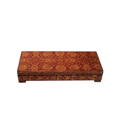 French Box Style Wood with Design