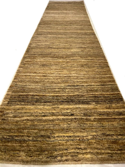 Canvello Gabbeh Beige Runner Rug - 2'8'' X 10'11'' - Canvello