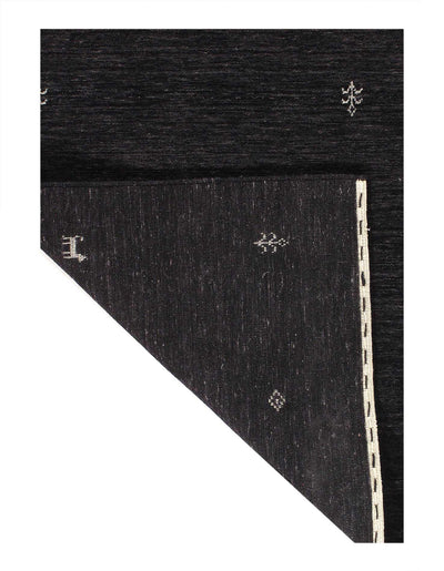 Canvello Gabbeh Black Runner Rug - 2'6'' X 8' - Canvello