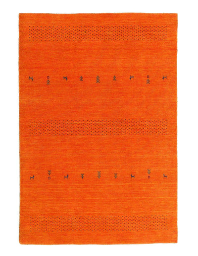 Canvello Gabbeh Burnt Orange Area Rug - 5' X 7'1'' - Canvello