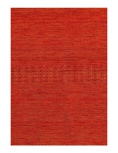 Canvello Gabbeh Dark Red Area Rug - 6'5'' X 9'7'' - Canvello