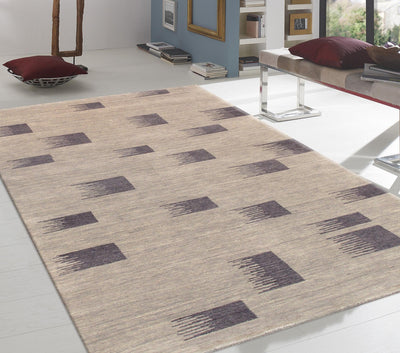 Canvello Gabbeh Hand - Loomed Silk & Wool Indoor Area Rug - 5' X 7'10" - Canvello