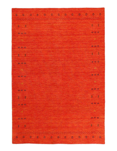 Canvello Gabbeh Orange Area Rugs - 5'5'' X 7'8'' - Canvello