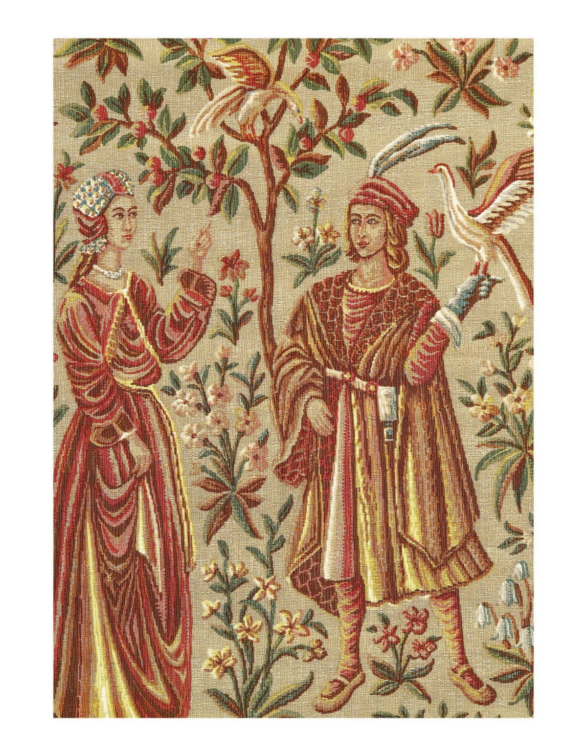 Canvello Genre Tapestry Landscape Romantic Vintage 2'9'' X 4'3'' - Canvello