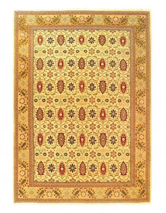 Gold Color Hand Knotted Bakhshayesh 10'2'' X 14'2''