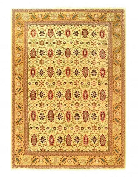 Canvello Gold Color Hand Knotted Bakhshayesh 10'2'' X 14'2''