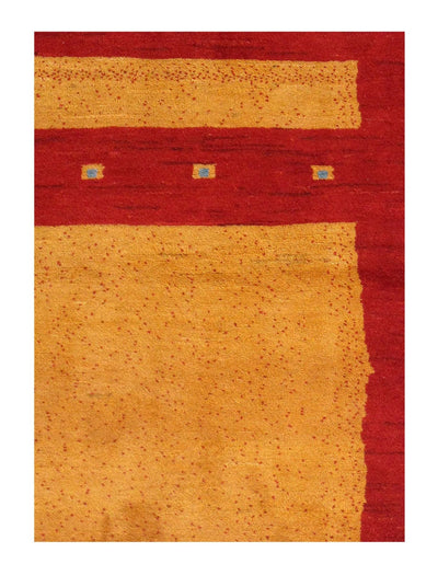 Canvello Gold Gabbeh Runner - 2'8" X 6'3" - Canvello