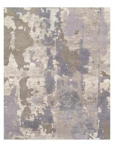 Canvello Gray Color Fine Hand Knotted Modern rug 12' X 15' - Canvello