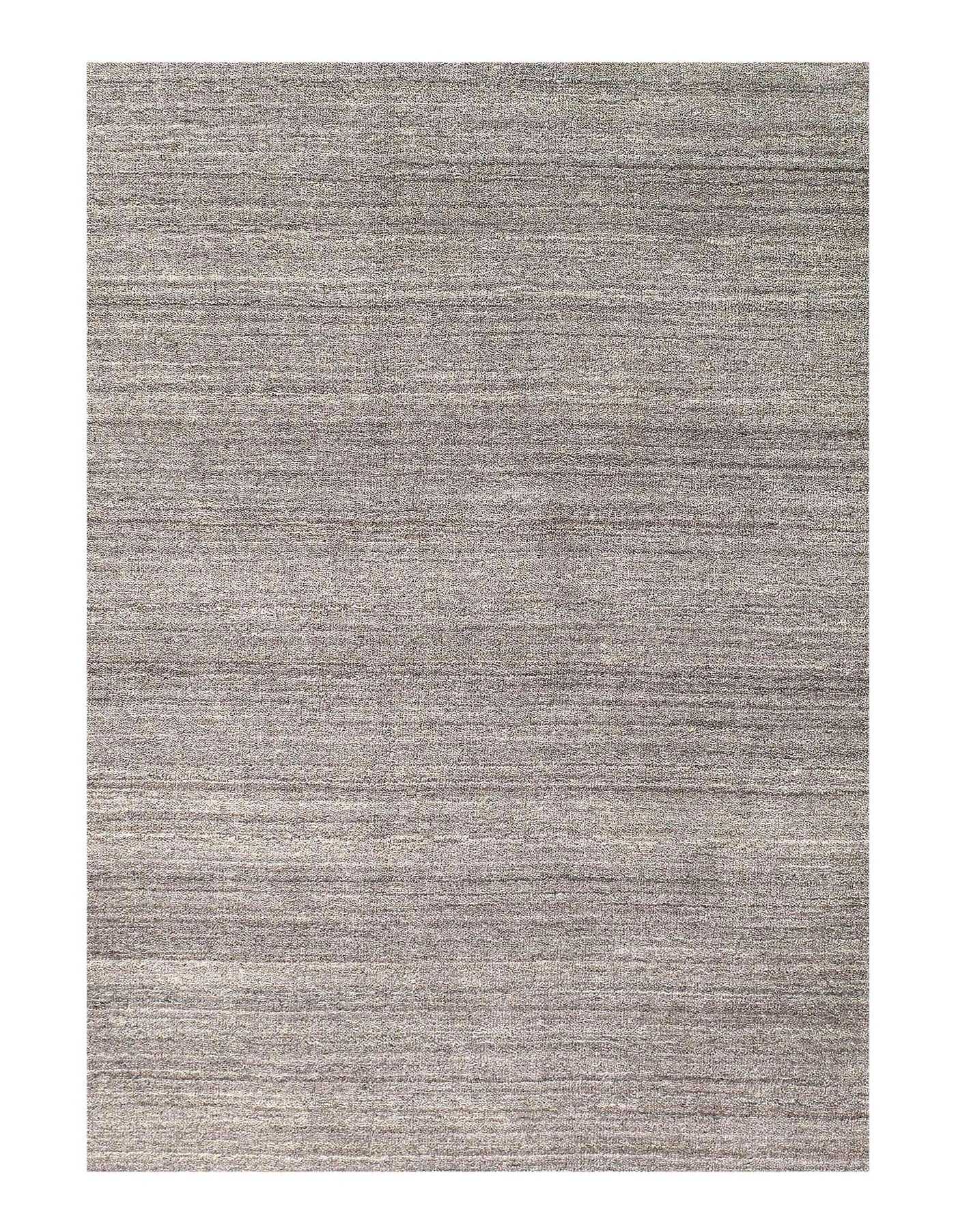 Canvello Gray color Hand knotted Modern Rug 10' X 14' - Canvello