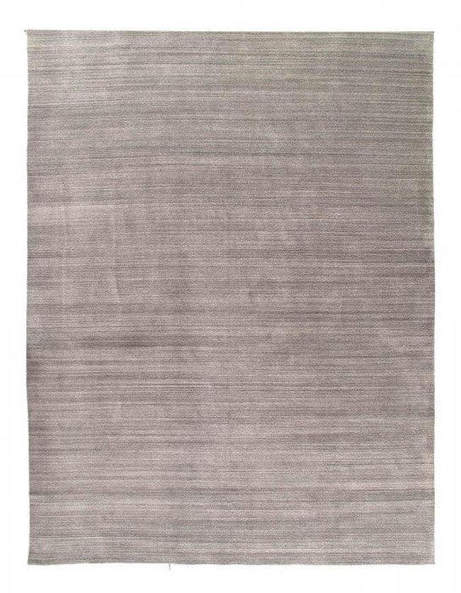 Canvello Gray color Hand knotted Modern Rug 10' X 14' - Canvello