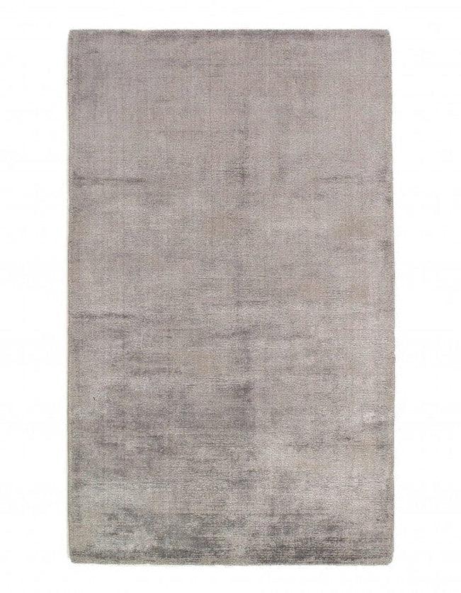 Canvello Gray color Hand knotted Modern Rug 3' X 5' - Canvello