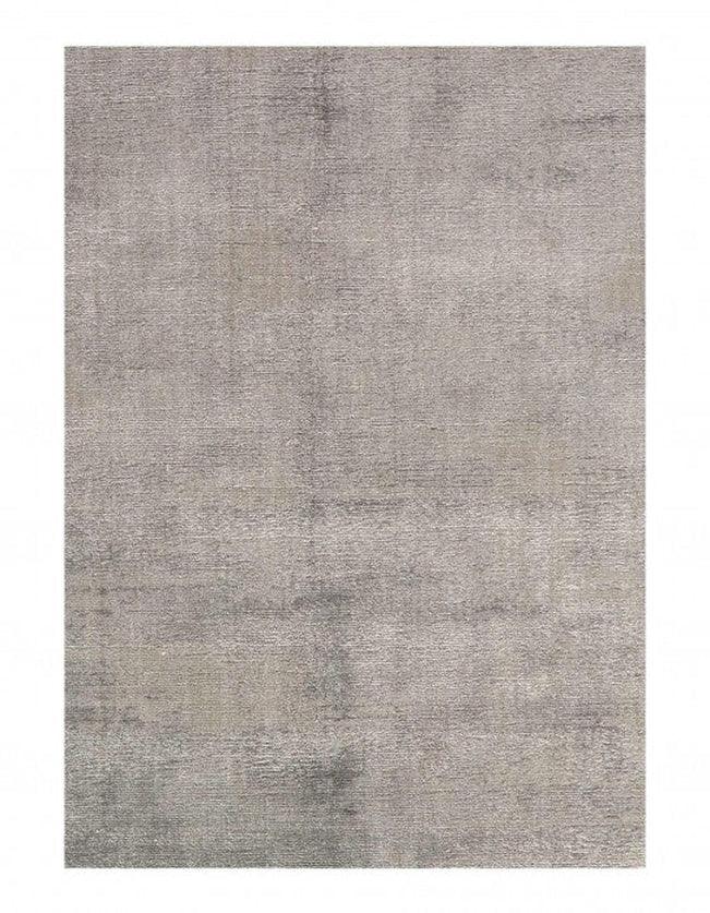 Canvello Gray color Hand knotted Modern Rug 3' X 5' - Canvello