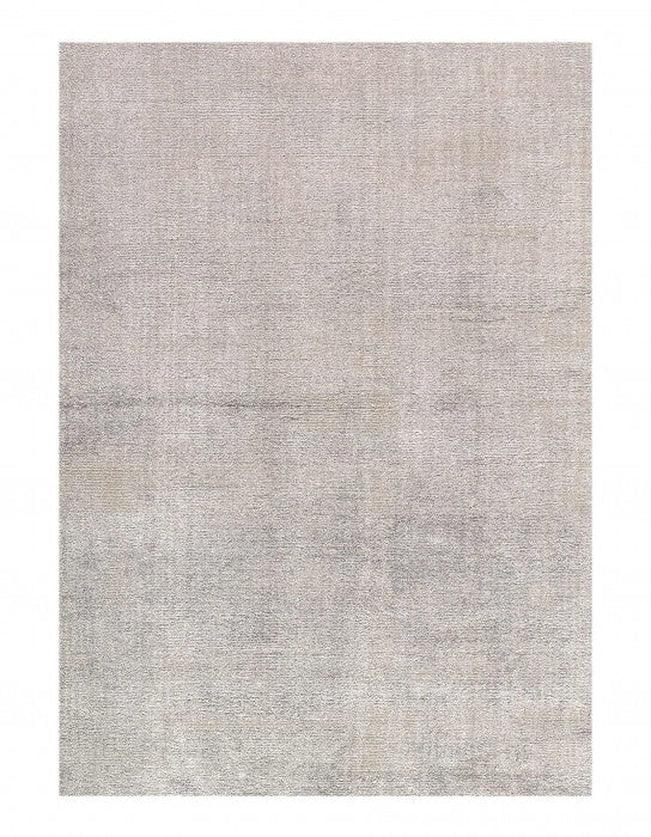 Gray color Hand knotted Modern Rug 3' X 5'