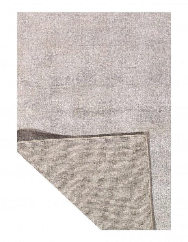 Canvello Gray color Hand knotted Modern Rug 6' X 9' - Canvello