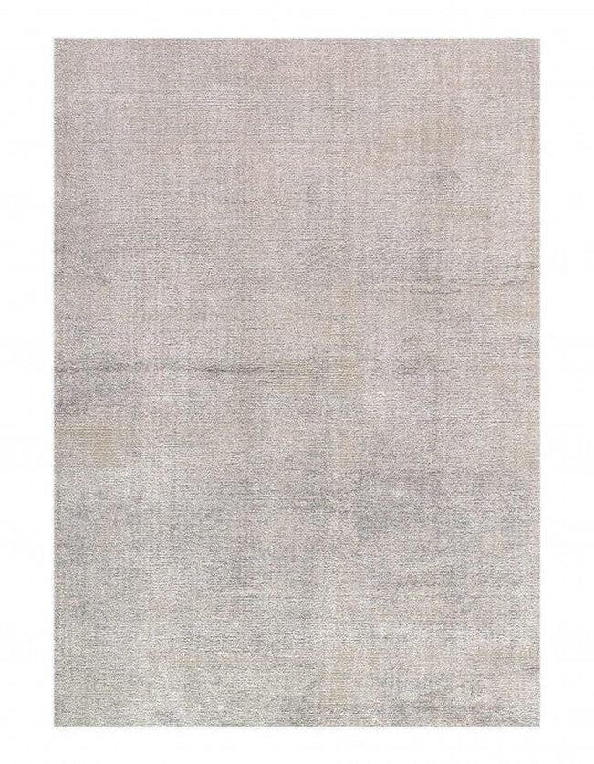 Canvello Gray color Hand knotted Modern Rug 6' X 9' - Canvello