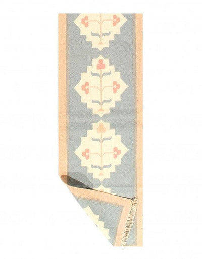 Gray Color Hand Woven Runner 2'7'' X 12'1''