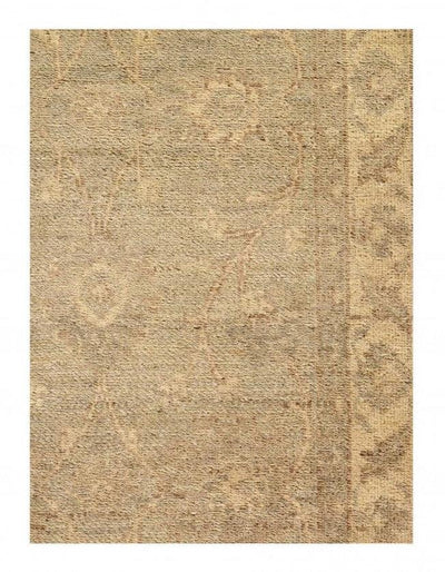 Gray Fine Hand Knotted Farahan Runner - 2'7'' X 18'